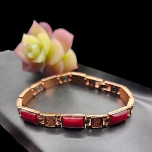 Cherry Quartz Bracelet